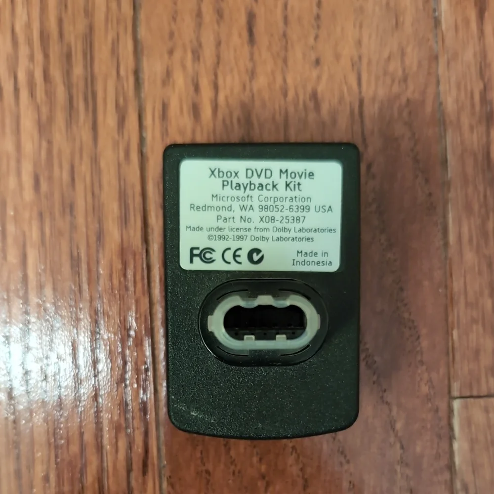 Xbox DVD Movie Playback Kit Remote Control with Receiver Original Xbox